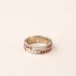 Alliance 1848 spinelle rouge diamant