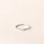 Bague marquise diamant or blanc