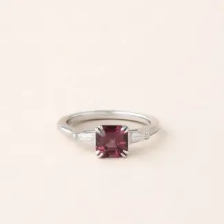 Bague grenat Umbalite diamant Véronique