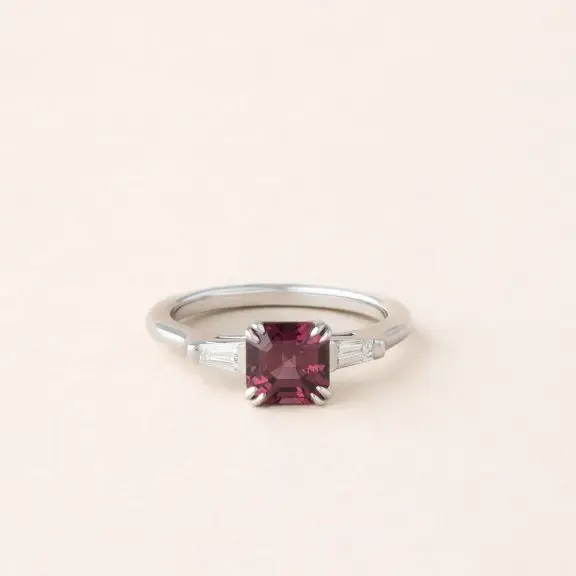 Bague grenat Umbalite diamant Véronique