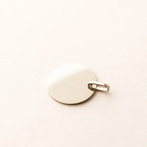 Médaille-ronde-or-jaune-18-mm