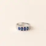 bague 1848 saphir diamant
