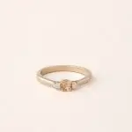 Bague saphir orange eden