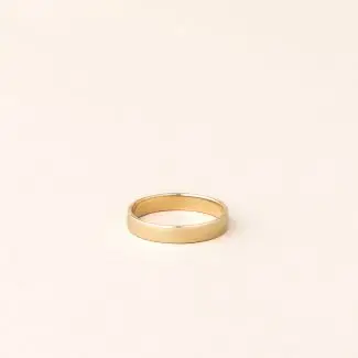 Alliance homme ruban or 2 mm or jaune - Charles Arteon Joaillerie