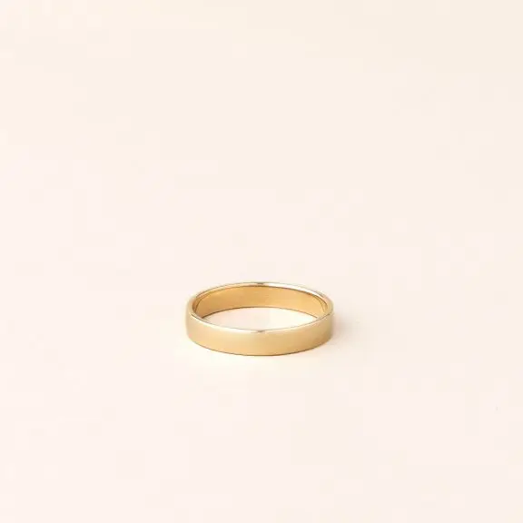 Alliance homme ruban or 2 mm or jaune - Charles Arteon Joaillerie