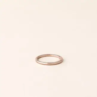 Alliance jonc or femme et homme - mixte modèle jonc prestige 2,5 mm or rose