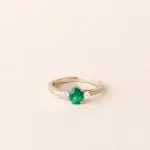 Bague Manon émeraude