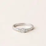 Bague diamants en or gris - petit modèle Eden de Charles Arteon Joaillerie