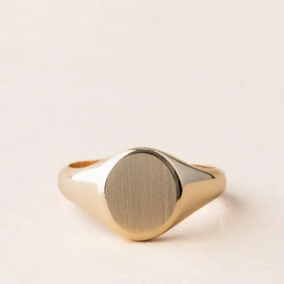 Chevalière homme en or -13x11-mm-OJ - bijoux homme lyon