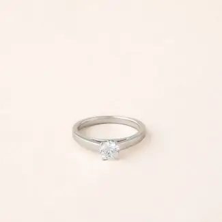 La bague Solitaire diamant OB 0.50 carat