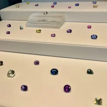 Salon de gemmologie : GemGenève - pierres non chauffés