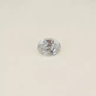 Zircon incolore naturel blanc du Sri Lanka de 2,60 carats - Charles Arteon Joaillerie