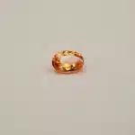 Grenat fanta - ovale - 1,70 carat - Charles Arteon Joaillerie