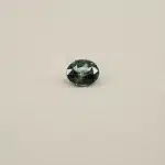 Saphir teal - ovale - 1,16 carat - Charles Arteon Joaillerie
