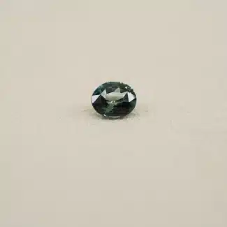 Saphir teal - ovale - 1,16 carat - Charles Arteon Joaillerie