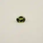 Saphir vert - ovale - 1,17 carat - Charles Arteon Joaillerie