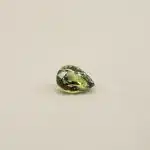 Saphir vert - poire - 1,48 carat - Charles Arteon Joaillerie