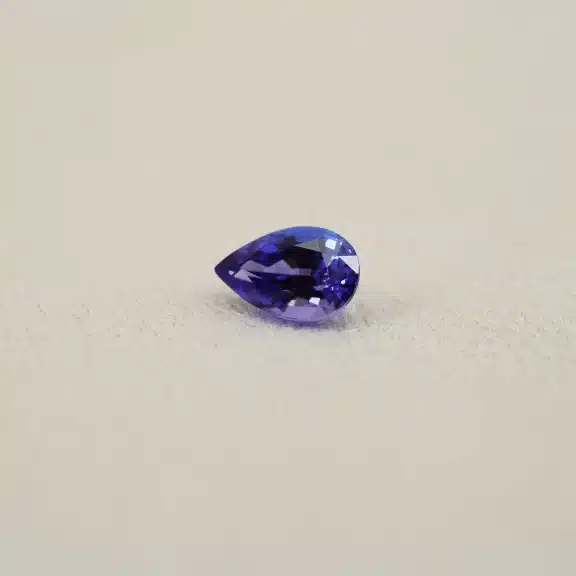 Tanzanite - poire - 1,47 ct - Charles Arteon Joaillerie