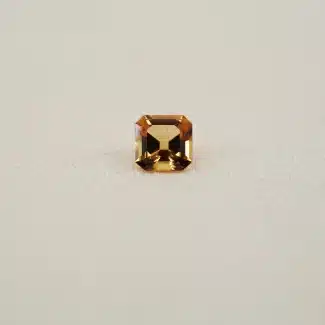 Topaze impériale taille asscher de 1,17ct - Brésil - Charles Arteon Joaillerie