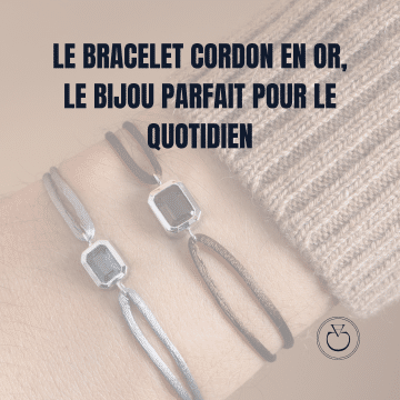 Le bracelet cordon en or est le bijou parfait pour le quotidien - Blog Charles Arteon Joaillerie