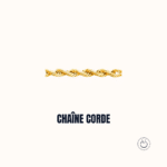 La chaine corde - guide des mailles de colliers chez Charles Arteon Joaillerie