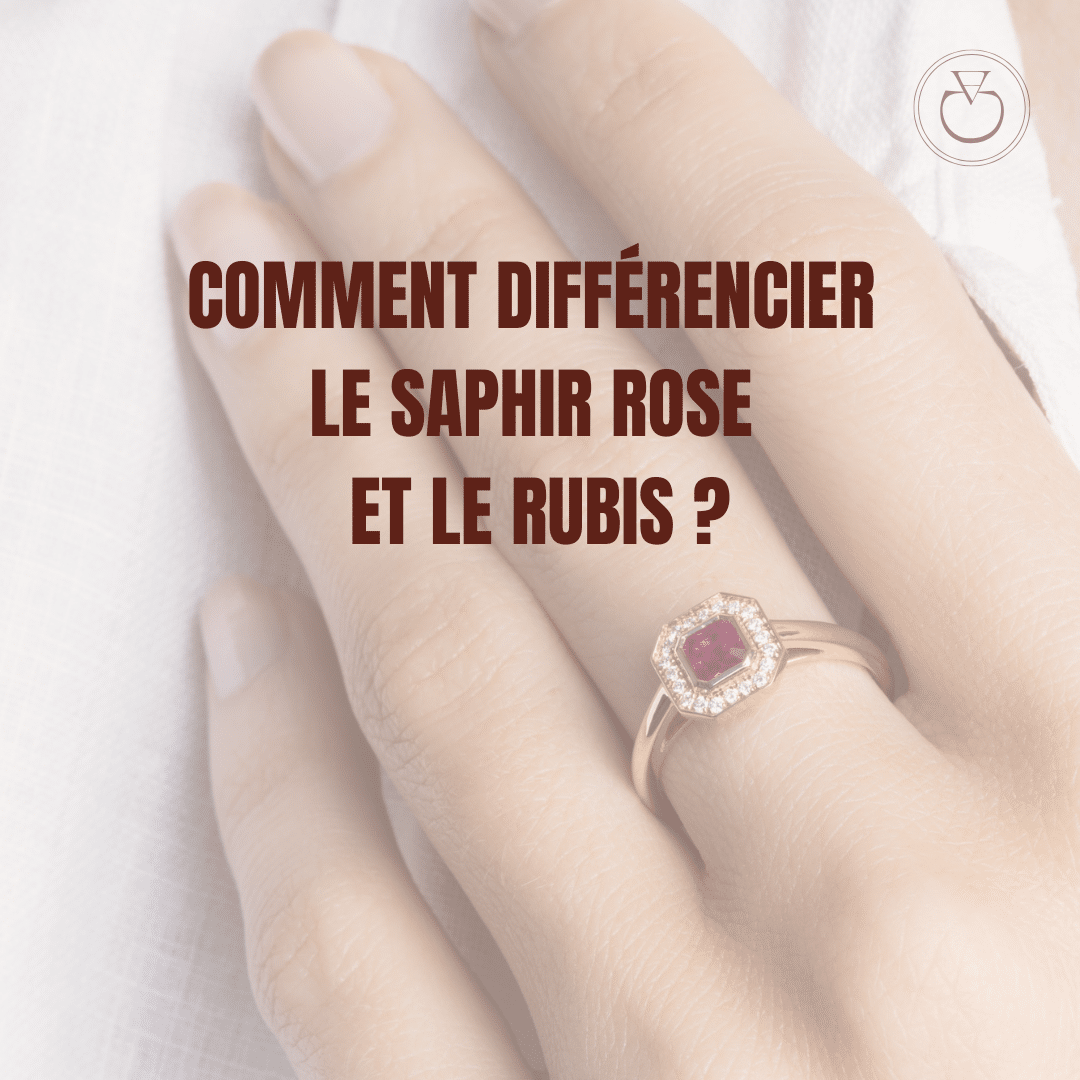 Saphir rose vs Rubis, comment les différencier ? - Page de couverture du blog de Charles Arteon Joaillerie